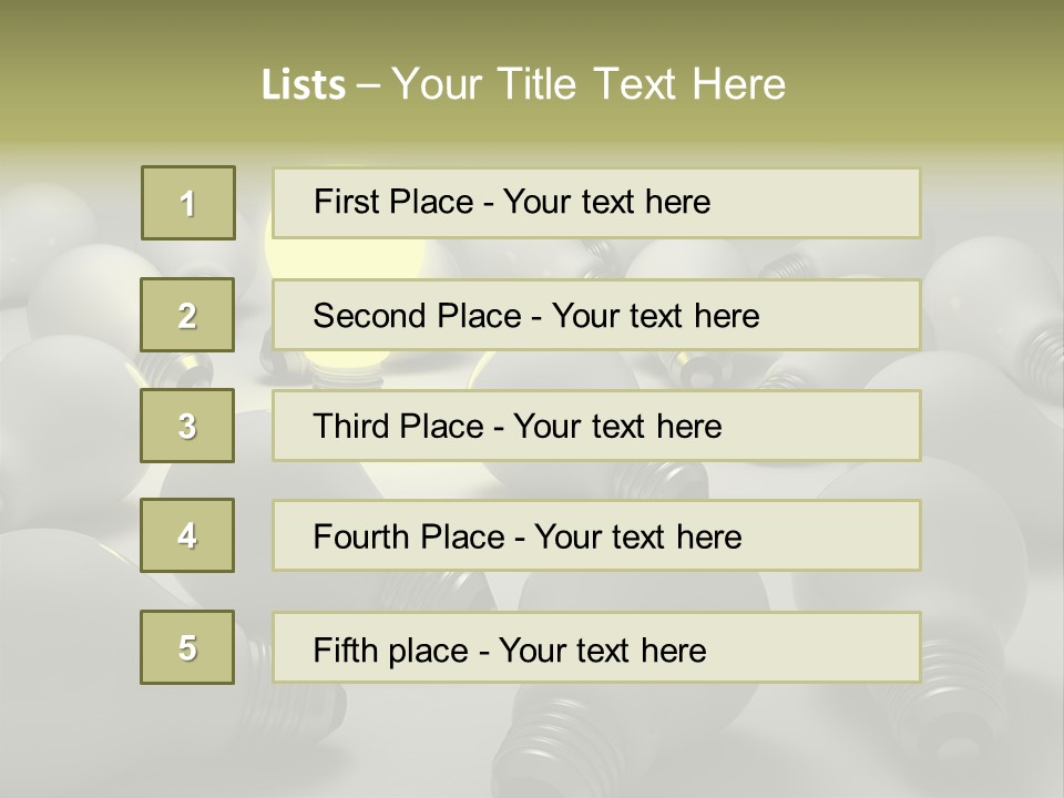 Creativity Dead Power PowerPoint Template