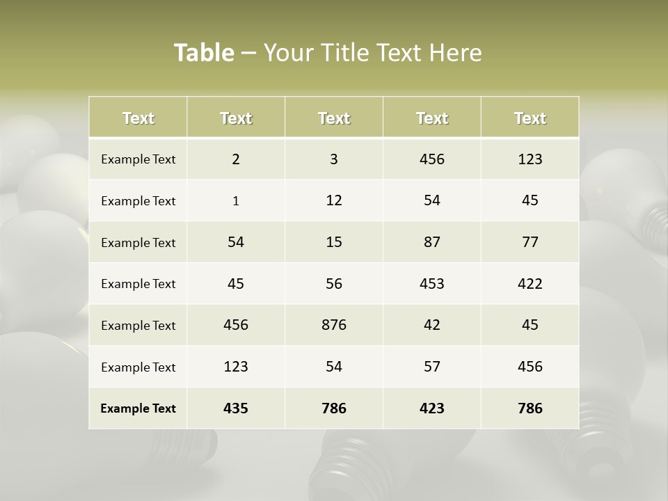 Creativity Dead Power PowerPoint Template
