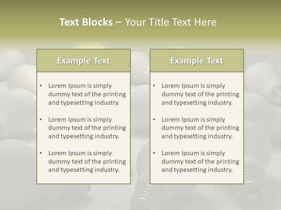 Creativity Dead Power PowerPoint Template