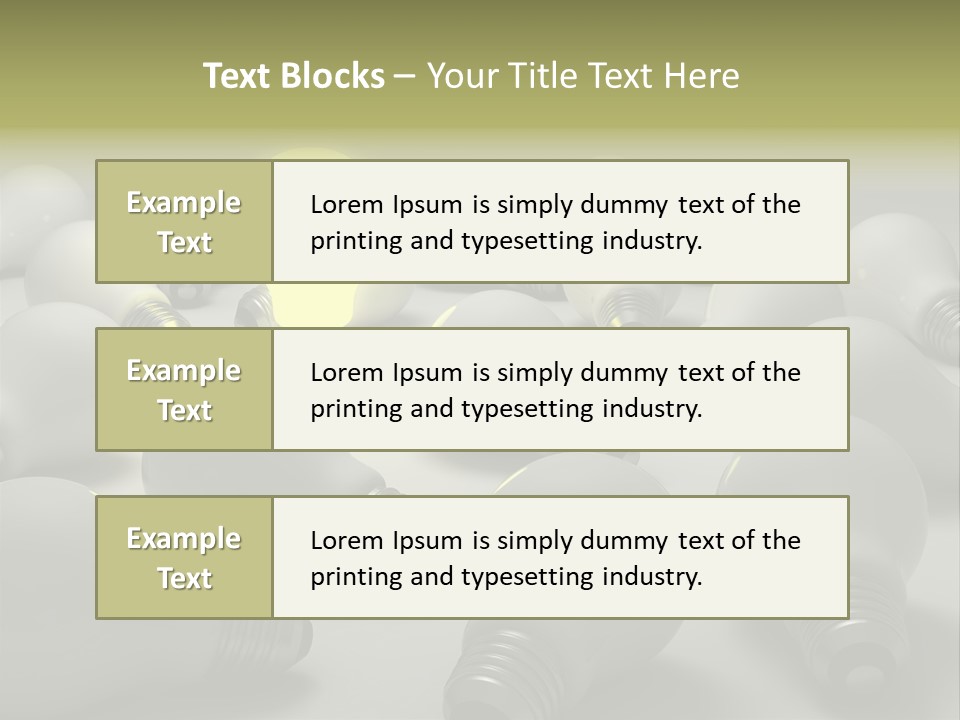 Creativity Dead Power PowerPoint Template