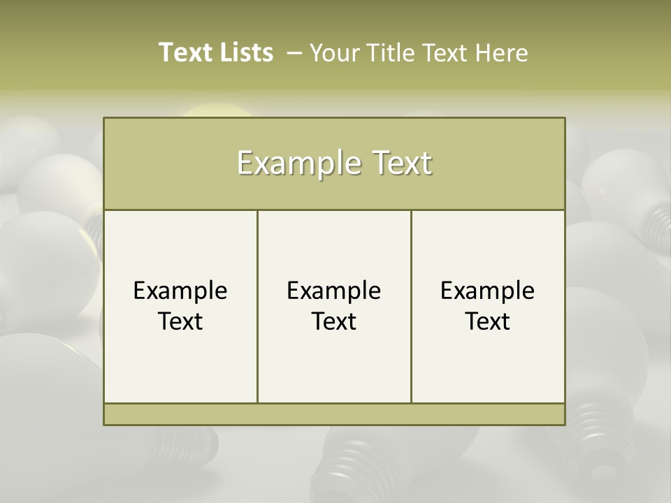 Creativity Dead Power PowerPoint Template