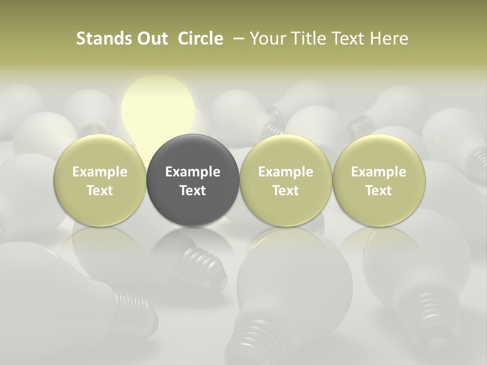 Creativity Dead Power PowerPoint Template