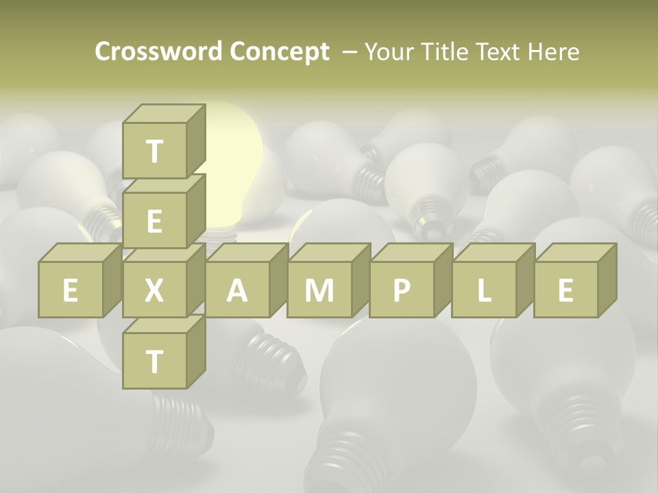 Creativity Dead Power PowerPoint Template