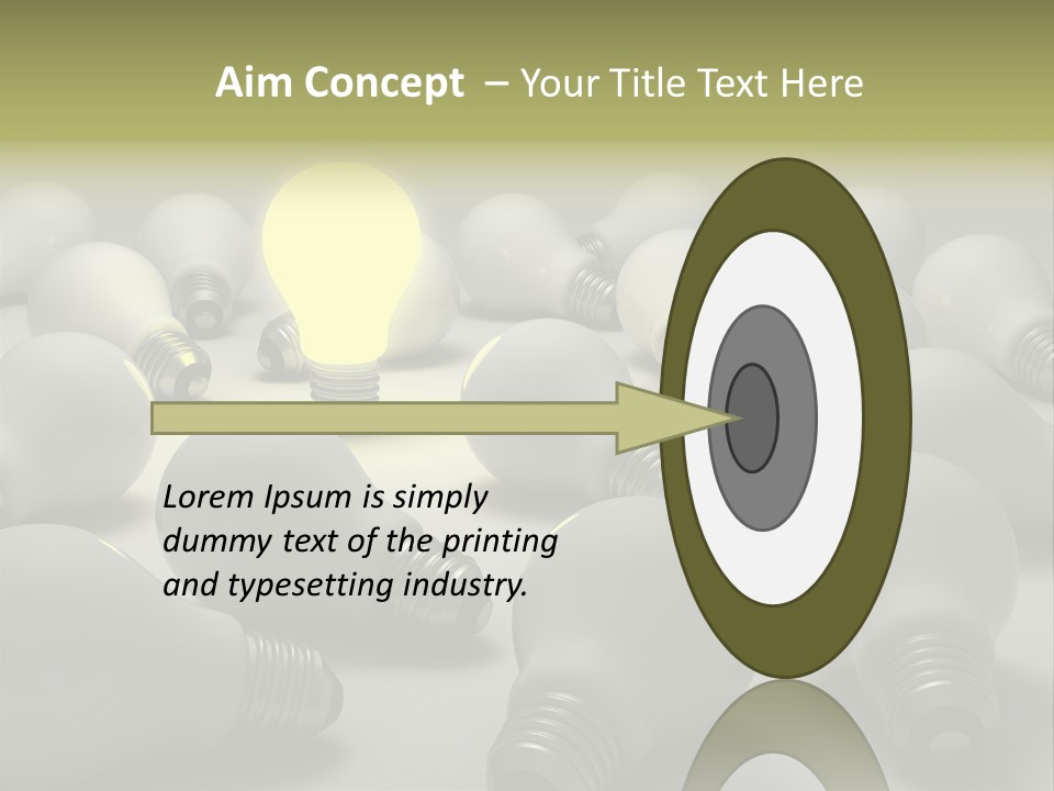 Creativity Dead Power PowerPoint Template