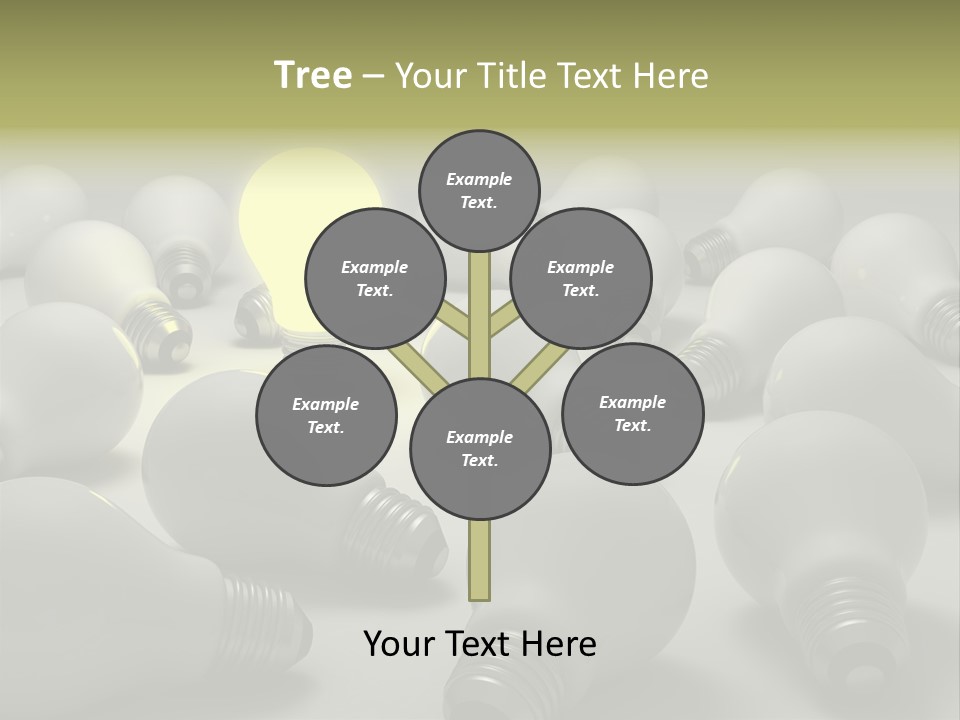 Creativity Dead Power PowerPoint Template