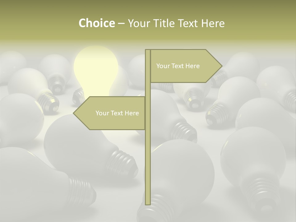 Creativity Dead Power PowerPoint Template