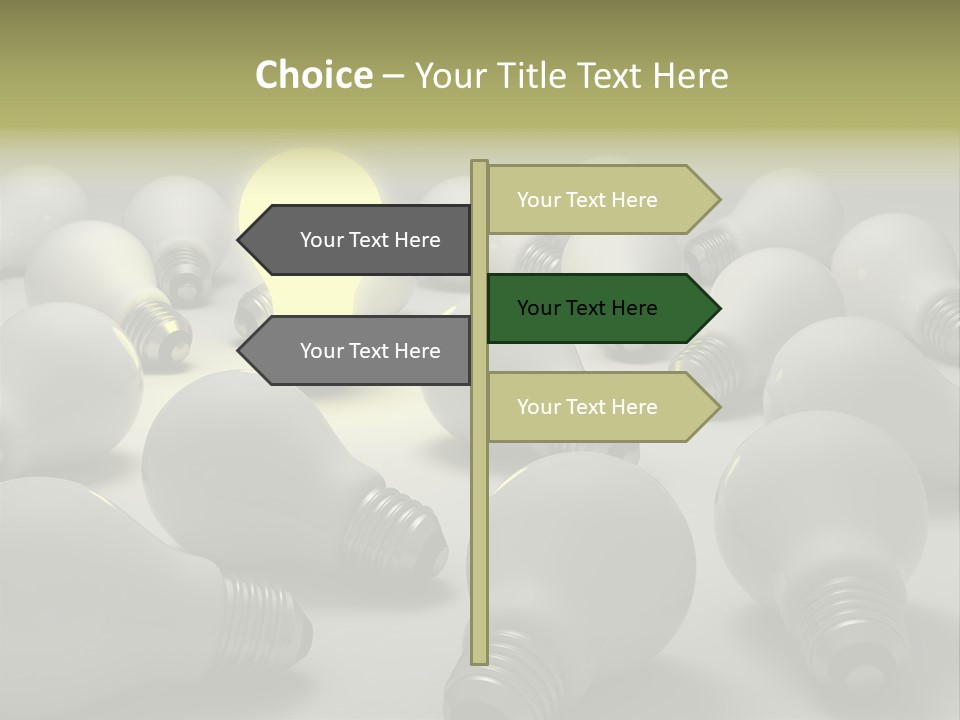 Creativity Dead Power PowerPoint Template