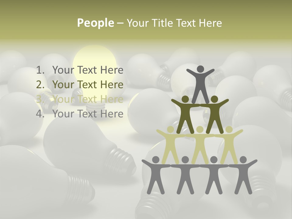 Creativity Dead Power PowerPoint Template