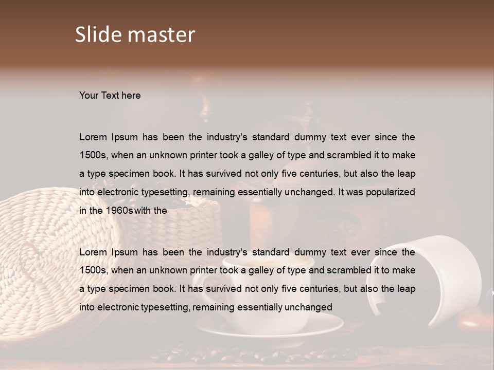 Hood Comfortable Restaurant PowerPoint Template