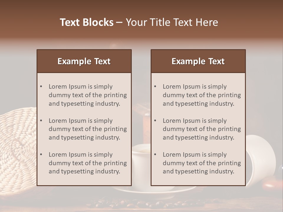 Hood Comfortable Restaurant PowerPoint Template