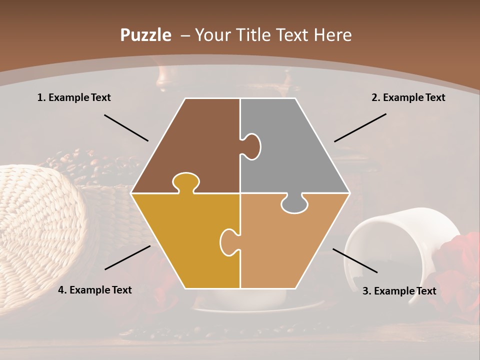 Travel Dessert Integral PowerPoint Template