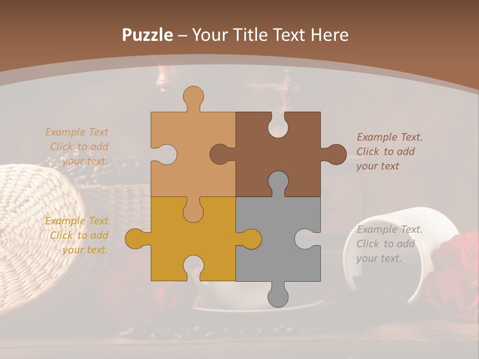 Travel Dessert Integral PowerPoint Template