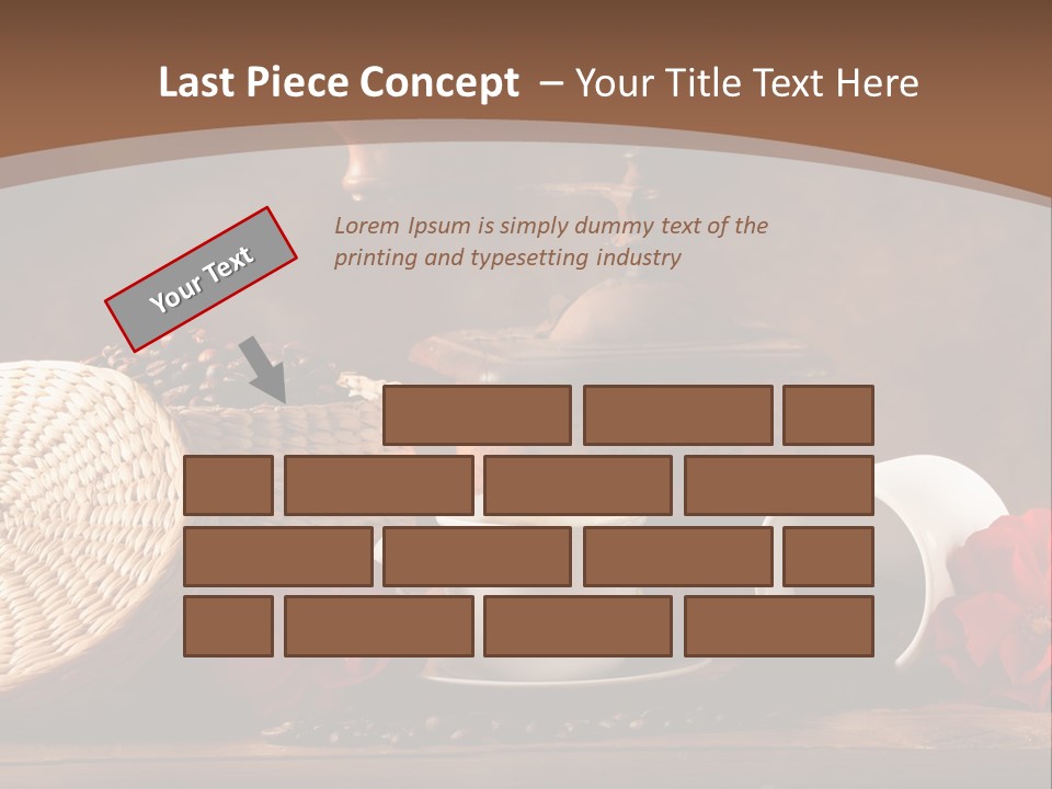 Travel Dessert Integral PowerPoint Template