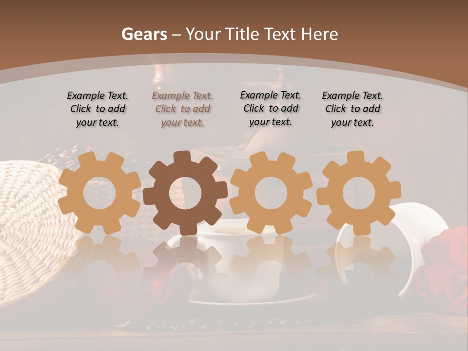 Travel Dessert Integral PowerPoint Template