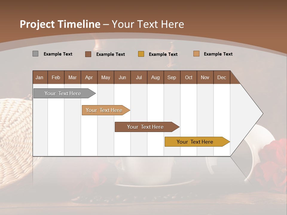 Travel Dessert Integral PowerPoint Template