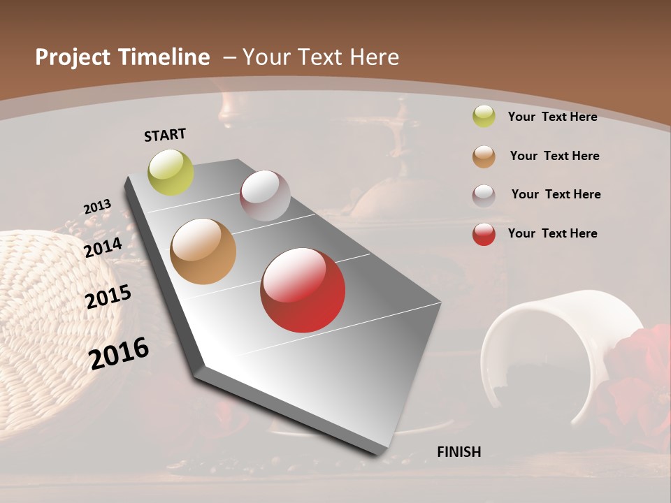 Travel Dessert Integral PowerPoint Template