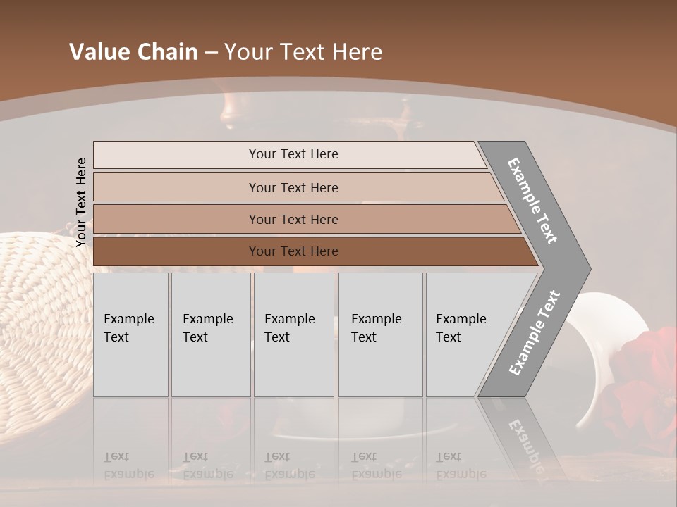 Travel Dessert Integral PowerPoint Template