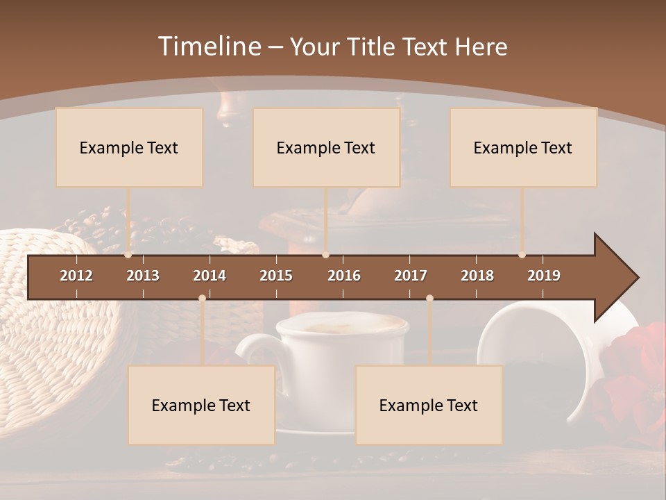 Travel Dessert Integral PowerPoint Template