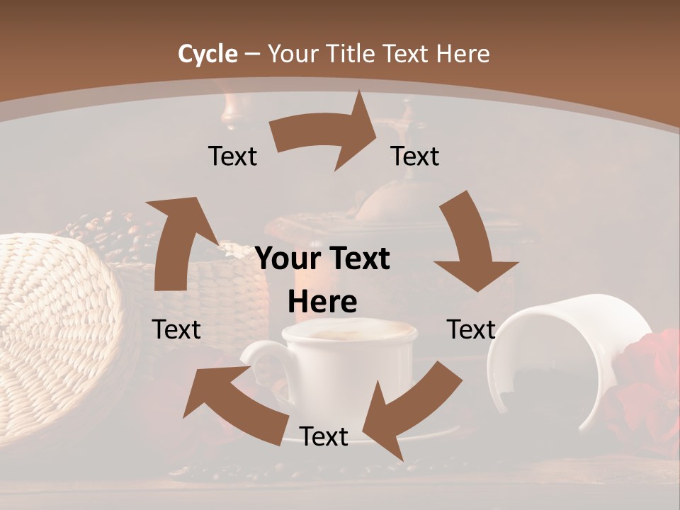 Travel Dessert Integral PowerPoint Template