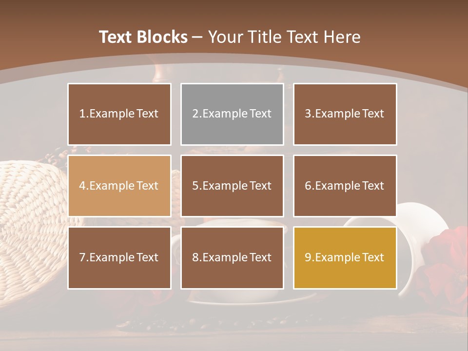 Travel Dessert Integral PowerPoint Template