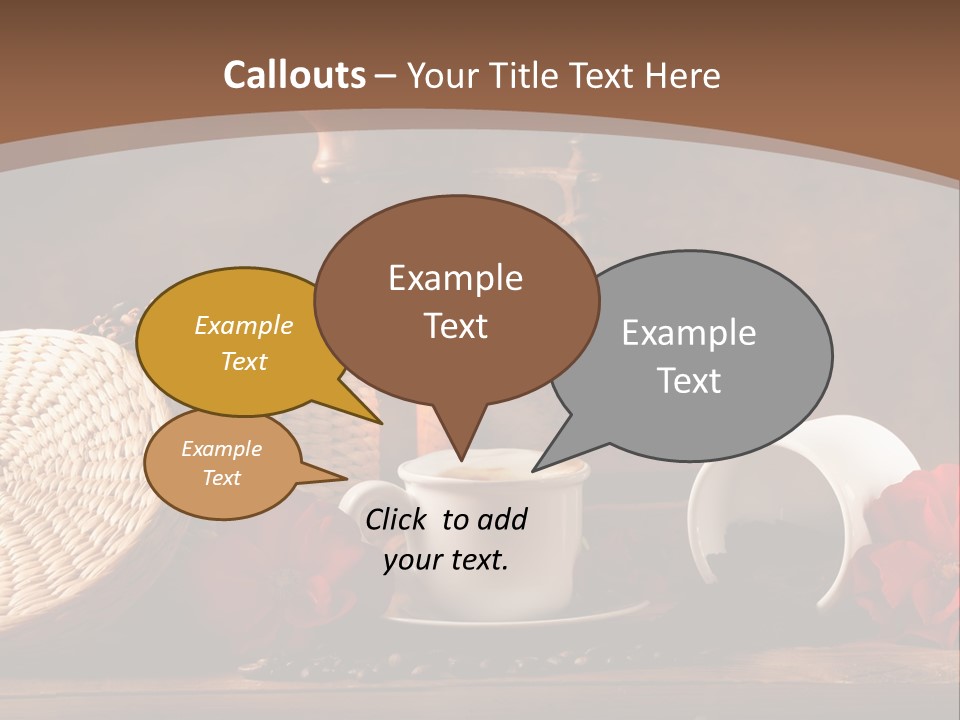Travel Dessert Integral PowerPoint Template