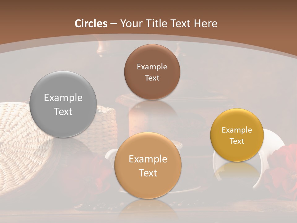 Travel Dessert Integral PowerPoint Template