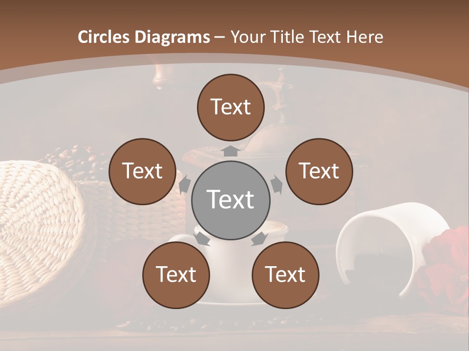 Travel Dessert Integral PowerPoint Template