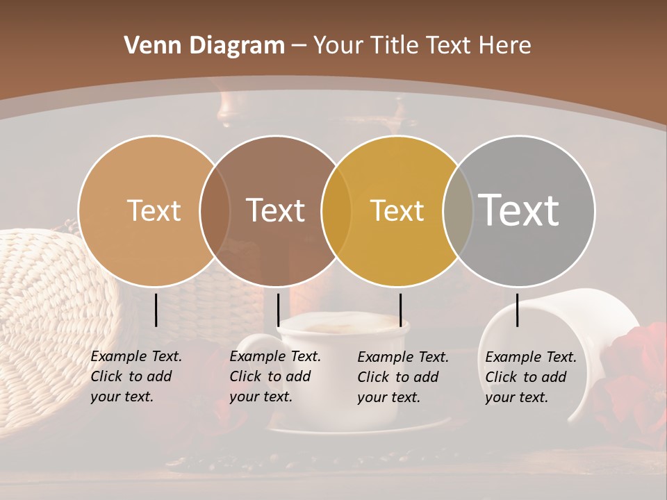 Travel Dessert Integral PowerPoint Template
