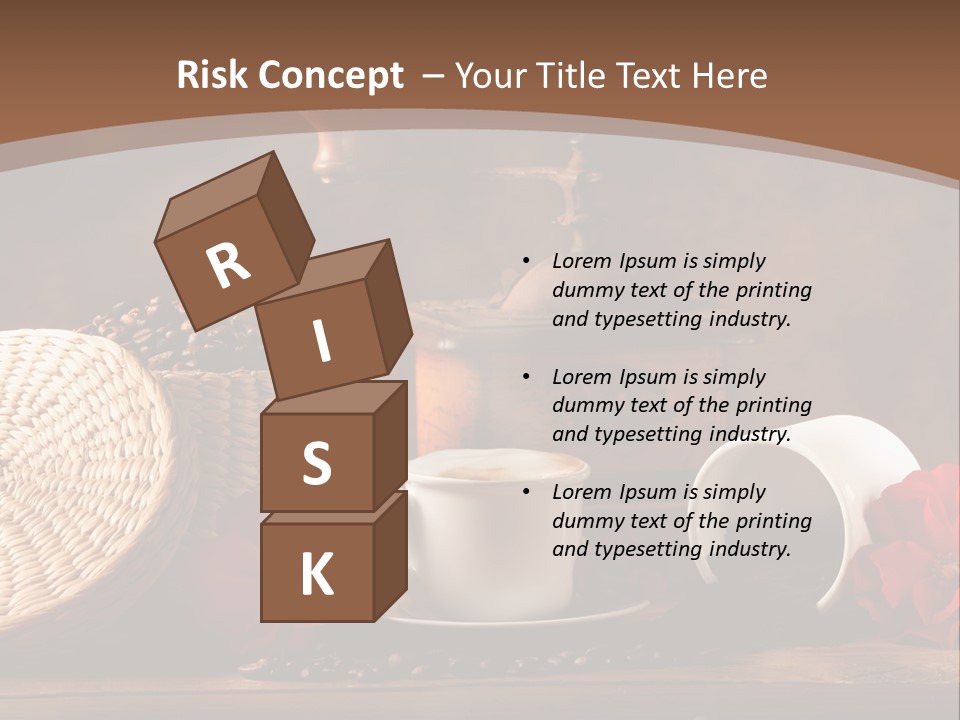 Travel Dessert Integral PowerPoint Template