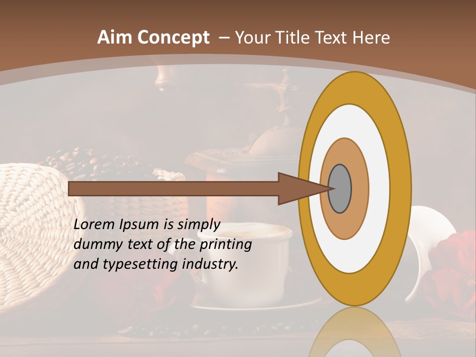 Travel Dessert Integral PowerPoint Template