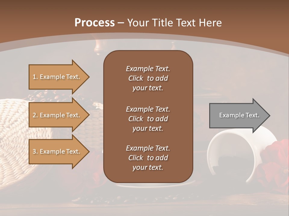 Travel Dessert Integral PowerPoint Template