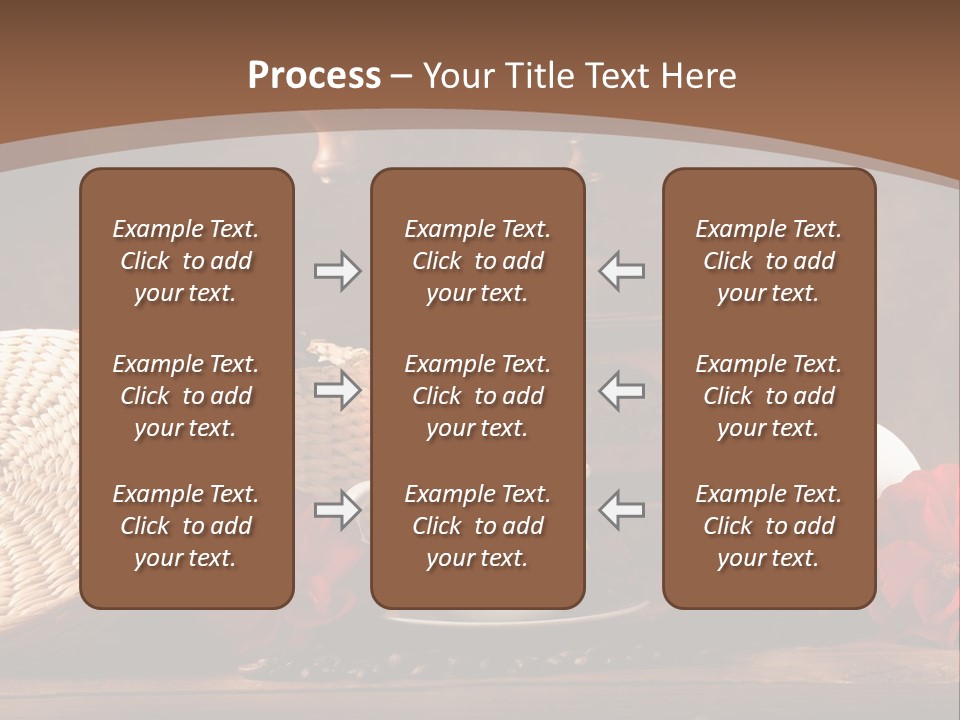 Travel Dessert Integral PowerPoint Template