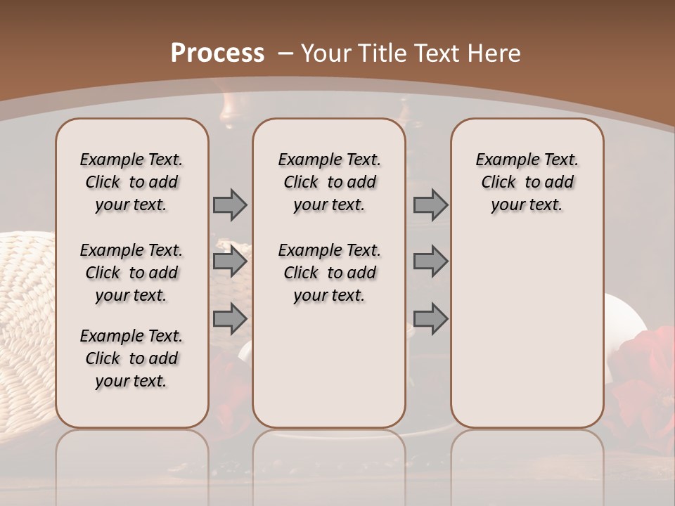 Travel Dessert Integral PowerPoint Template