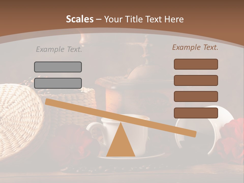 Travel Dessert Integral PowerPoint Template
