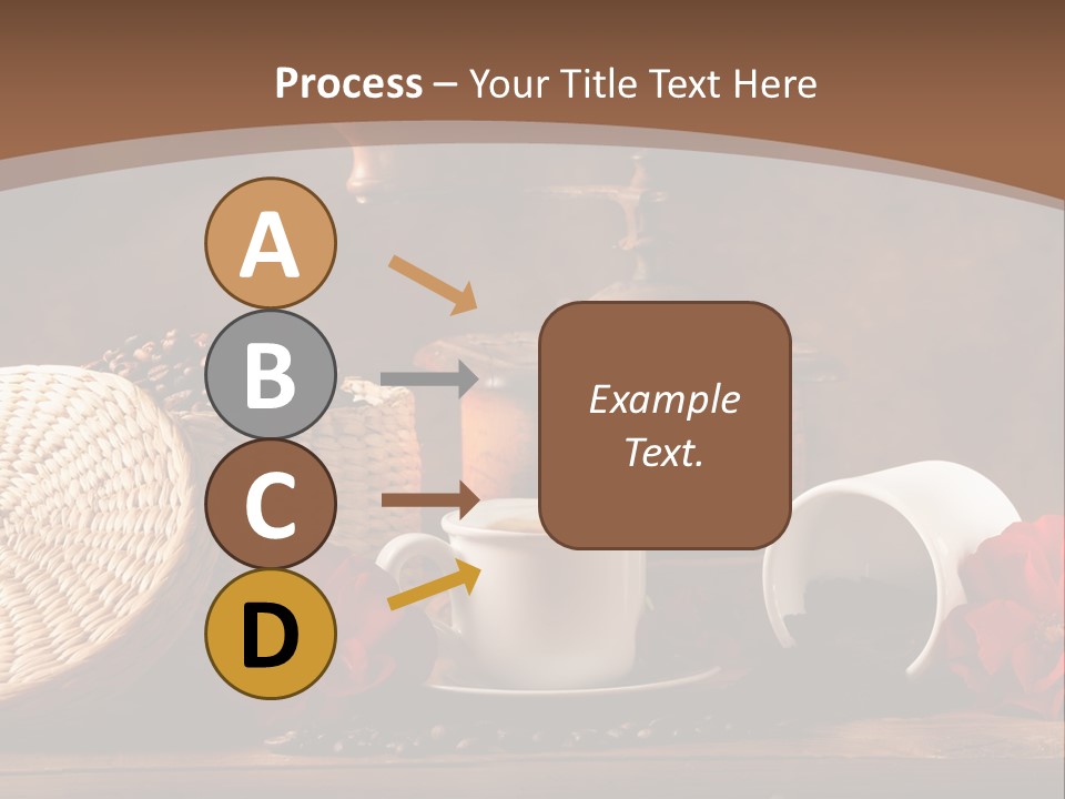 Travel Dessert Integral PowerPoint Template