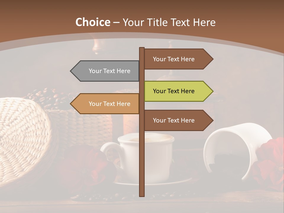 Travel Dessert Integral PowerPoint Template