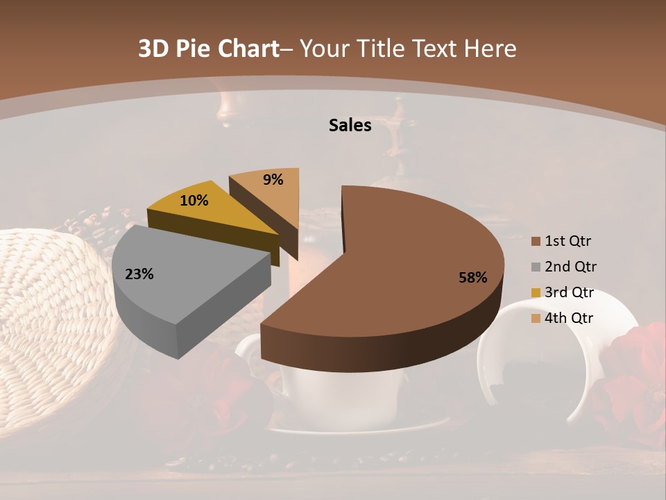 Travel Dessert Integral PowerPoint Template