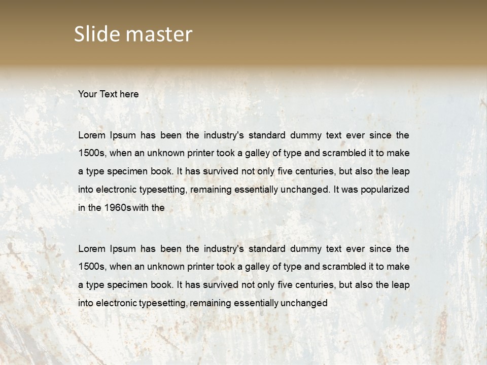 Background Dirty Pattern PowerPoint Template