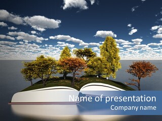 Environment Plant Text PowerPoint Template