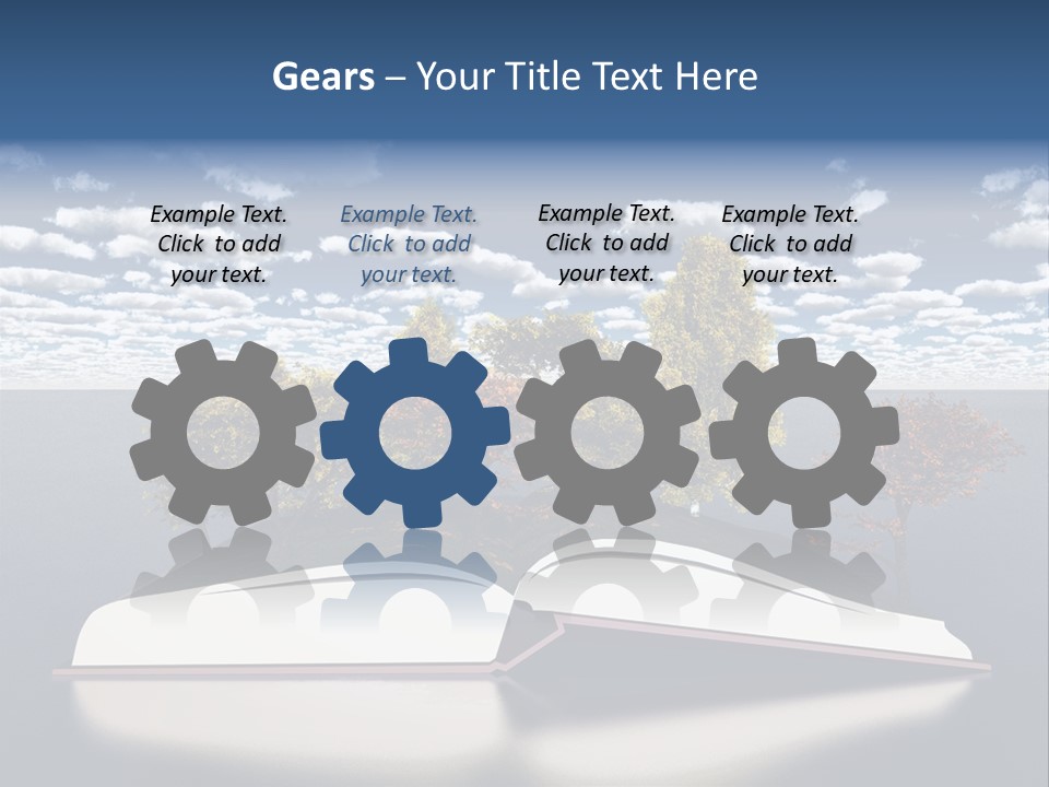 Environment Plant Text PowerPoint Template