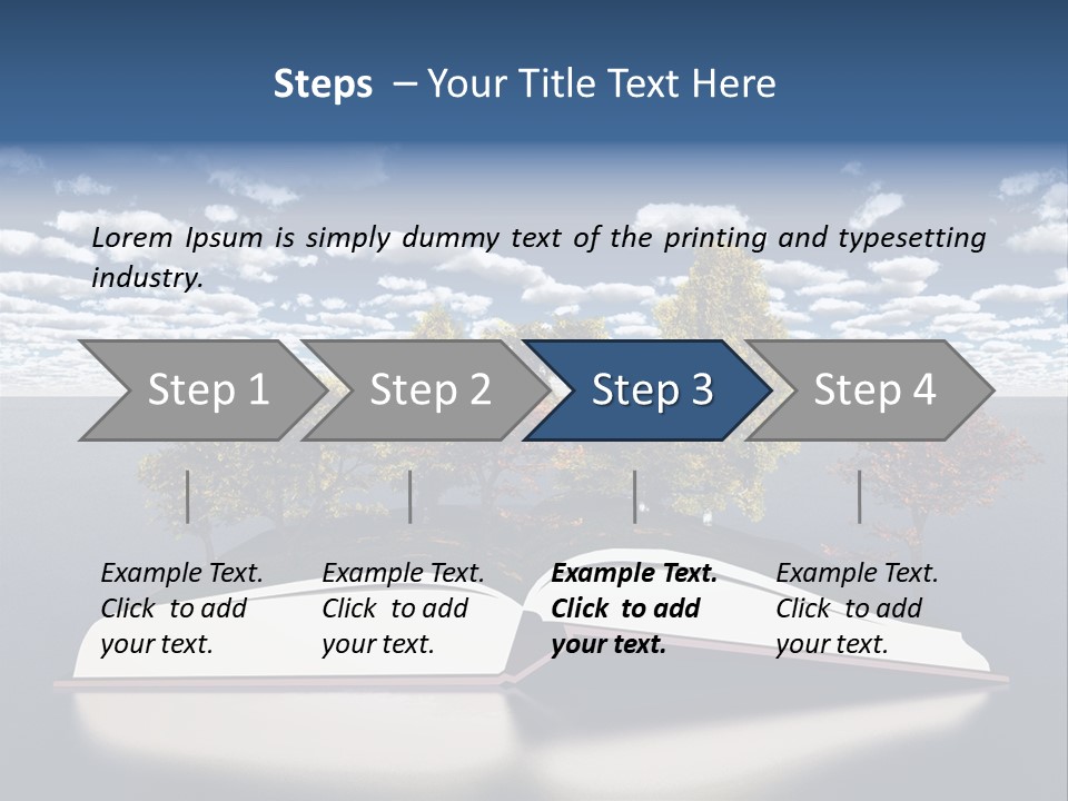 Environment Plant Text PowerPoint Template