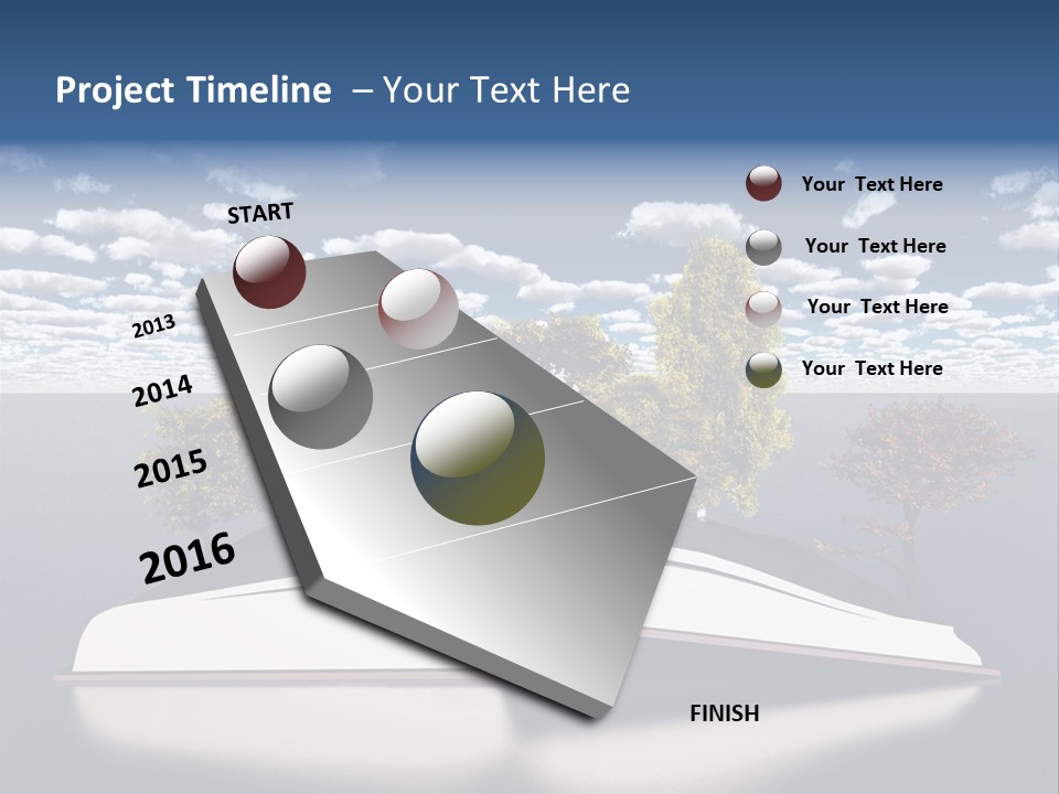 Environment Plant Text PowerPoint Template