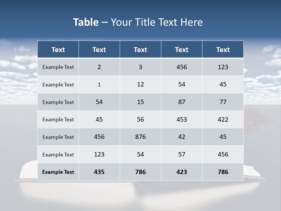 Environment Plant Text PowerPoint Template