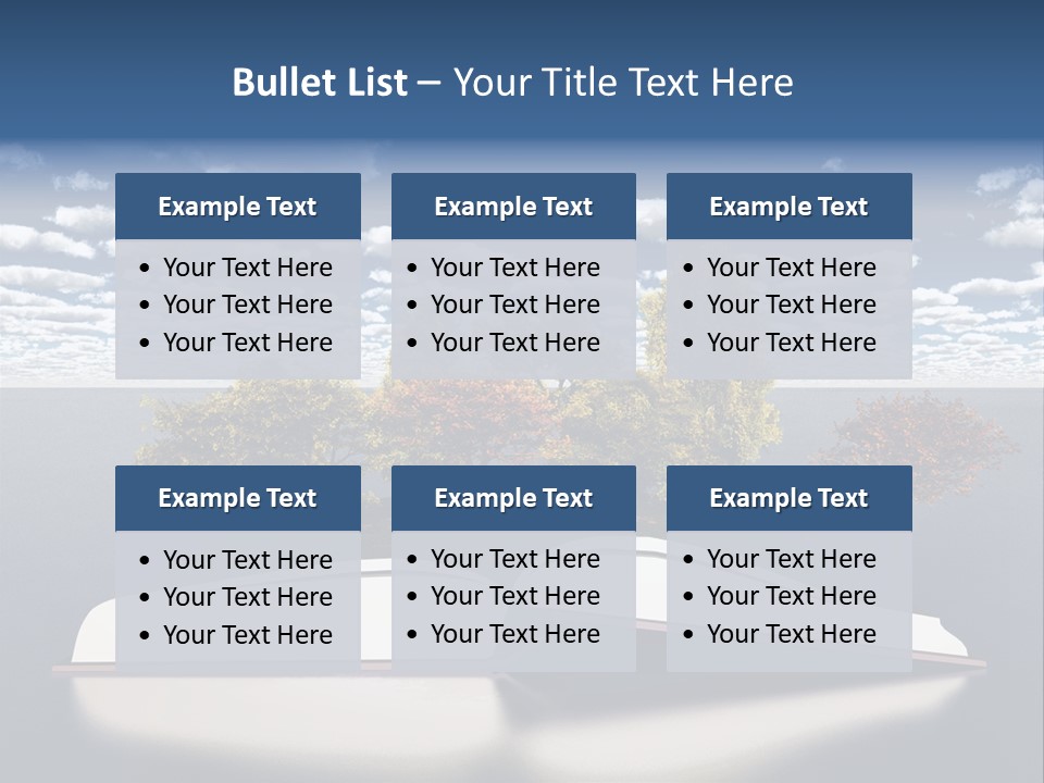 Environment Plant Text PowerPoint Template