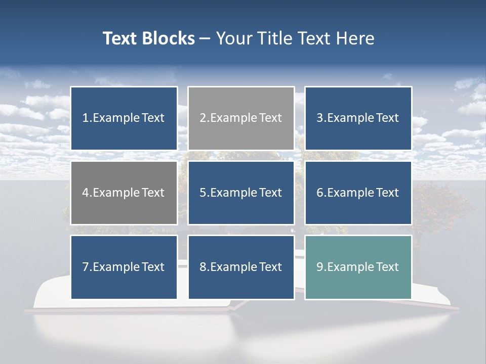 Environment Plant Text PowerPoint Template