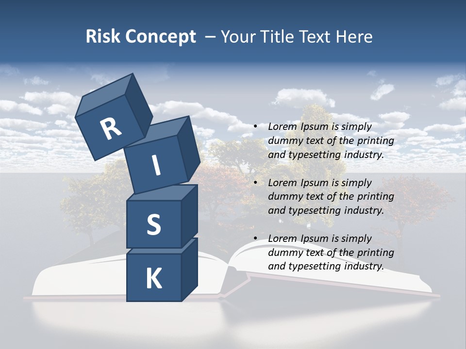 Environment Plant Text PowerPoint Template