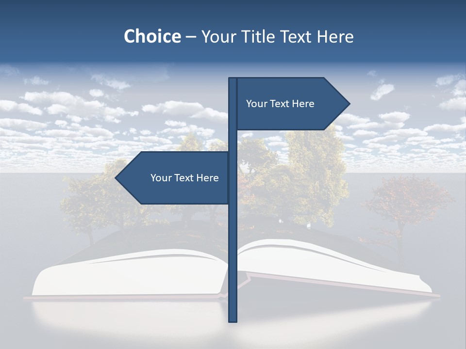 Environment Plant Text PowerPoint Template