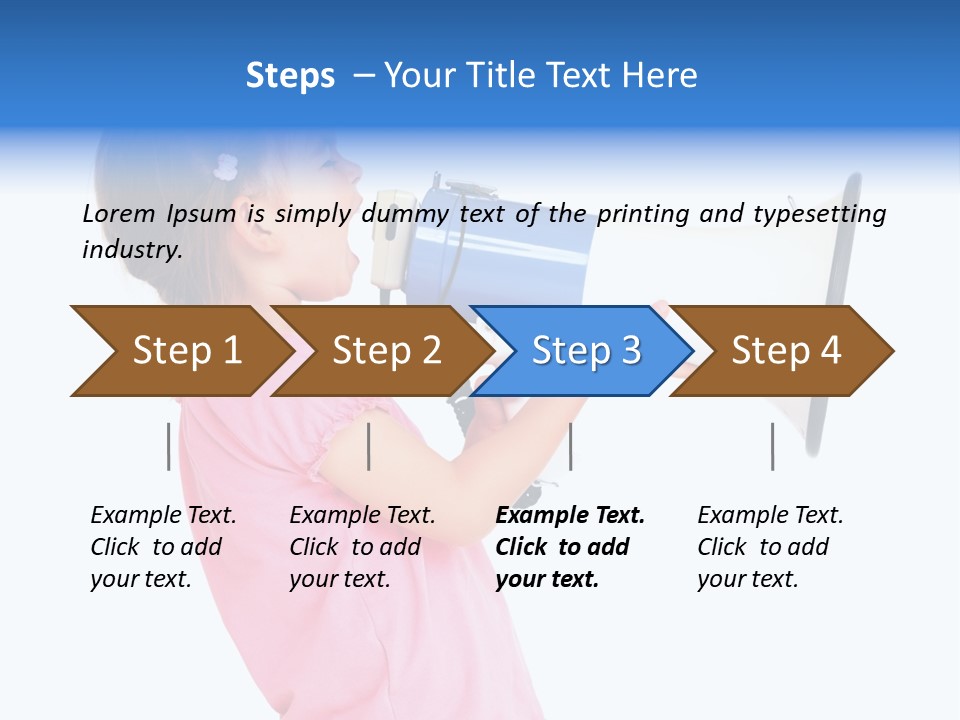 Energy Expression Person PowerPoint Template
