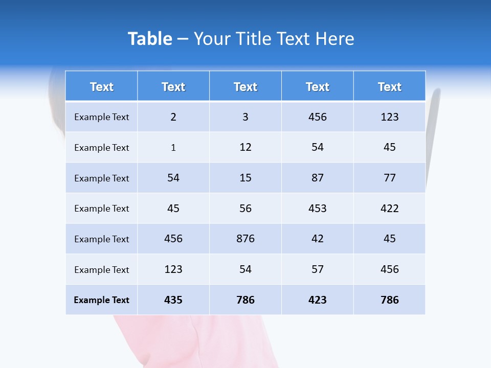Energy Expression Person PowerPoint Template
