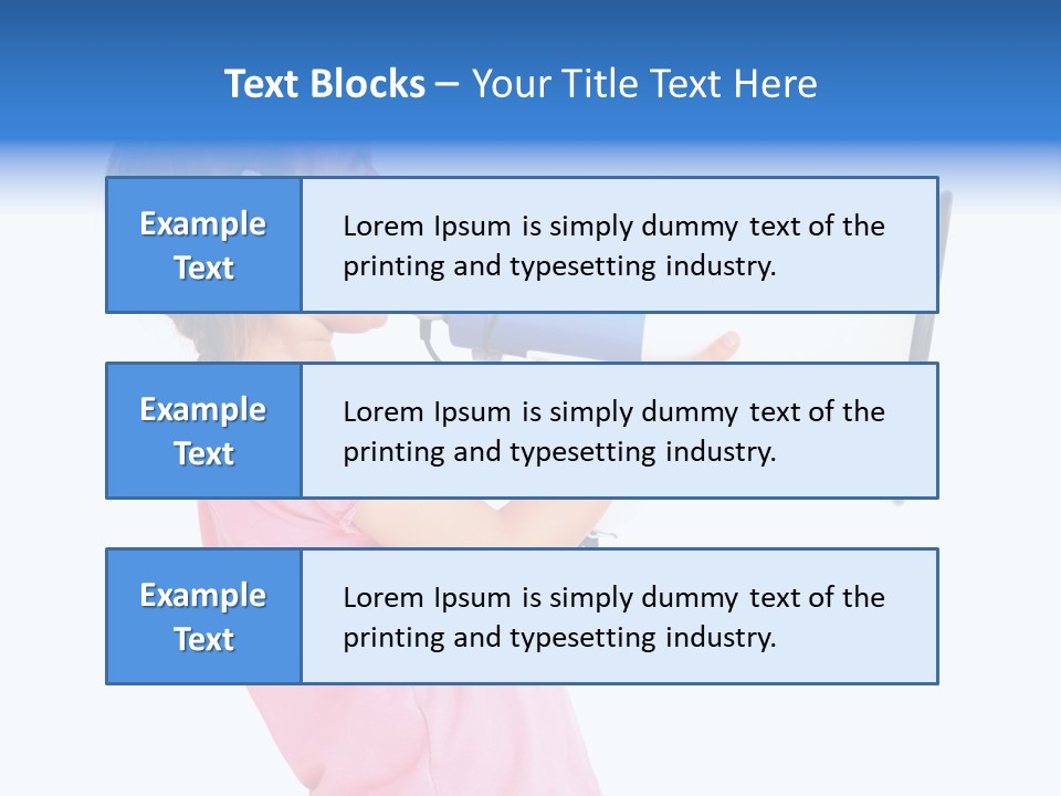 Energy Expression Person PowerPoint Template